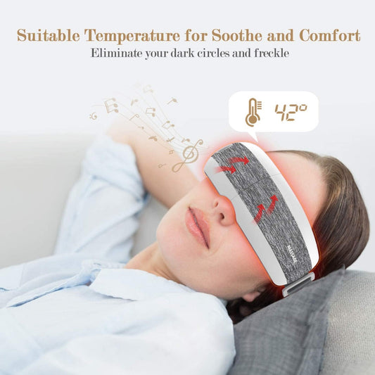 Eye Massager with Heat Vibration