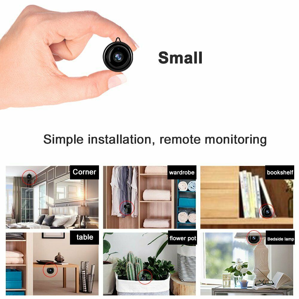 Mini Wireless WIFI IP Camera