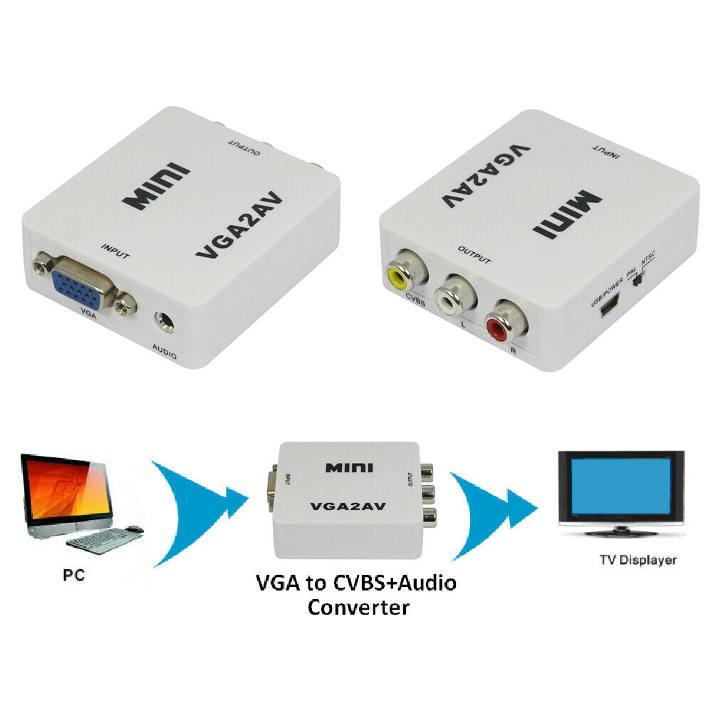 VGA to AV Convertor