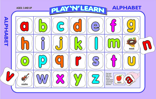 Play 'N' Learn - Small & Capital Letters