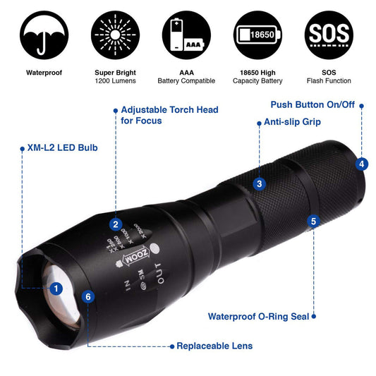 LED Torch Flash Light
