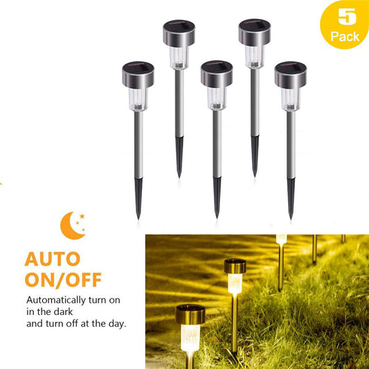 Solar Garden Landscape Pathway Light -Warm White
