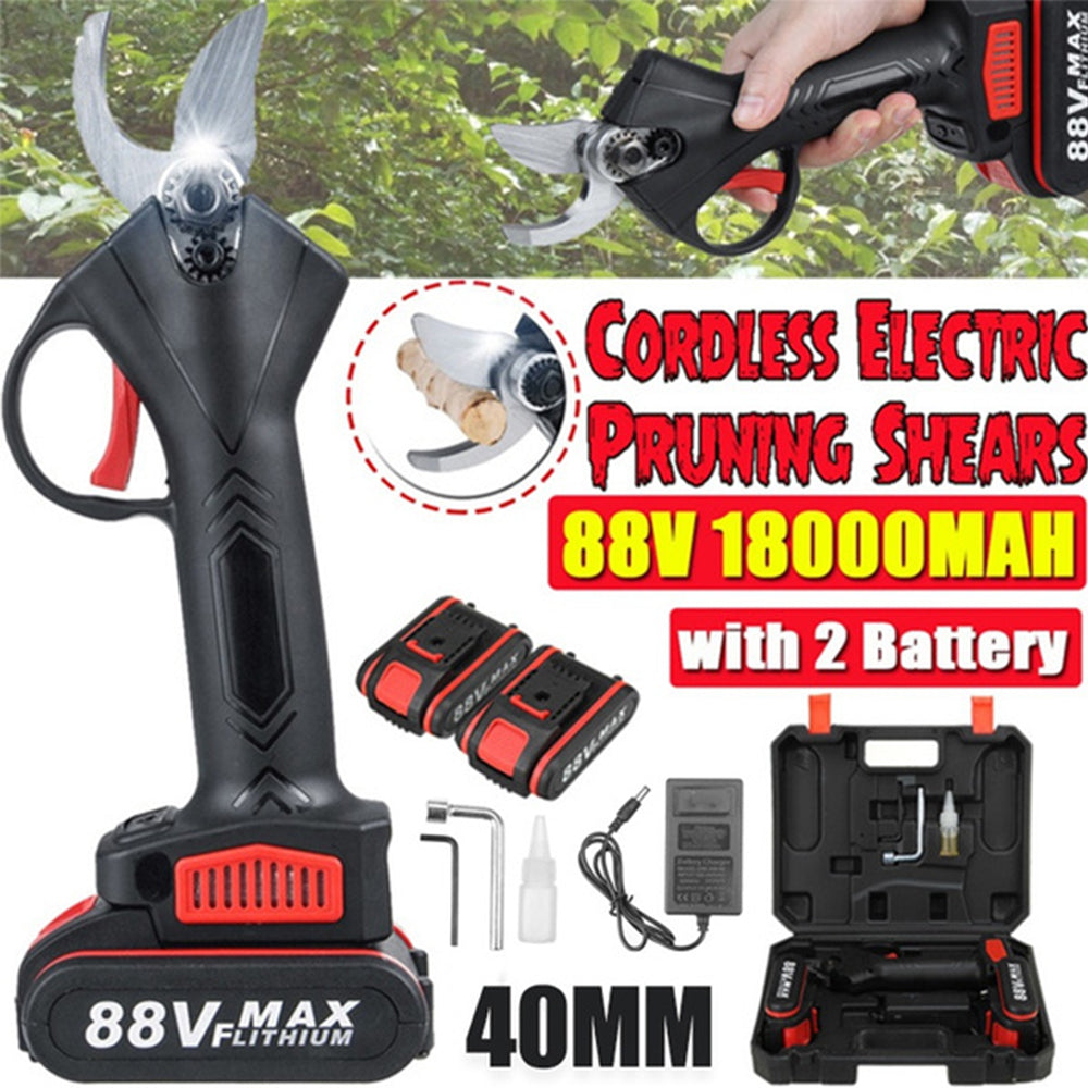Electric Pruning Shears Secateur Branch Cutter Scissor