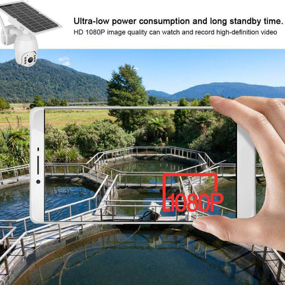 Solar Power WIFI 4G IP PTZ Camera