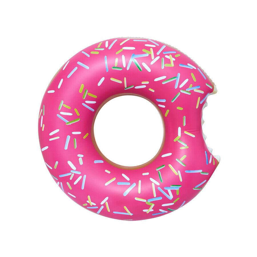 Inflatable Donut pool Floats-Pink