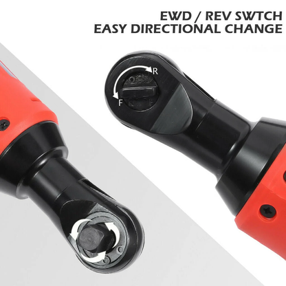 12V Electric Cordless Right Ratchet 3/8 "