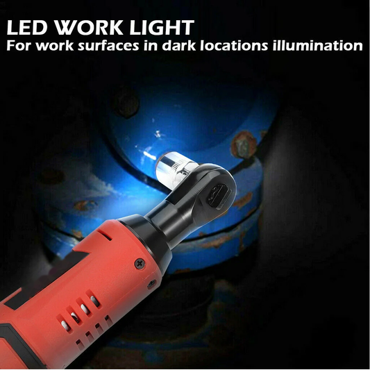 12V Electric Cordless Right Ratchet 3/8 "