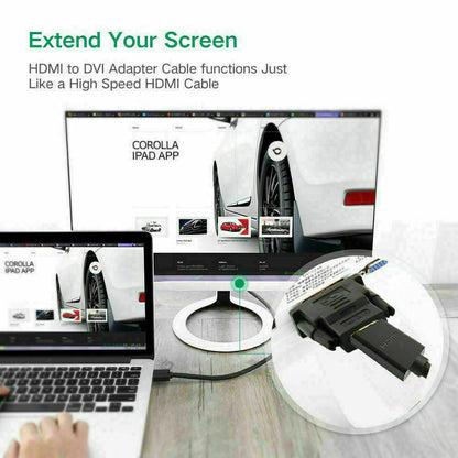 HDTV Female to DVI 24+1 Male Adapter