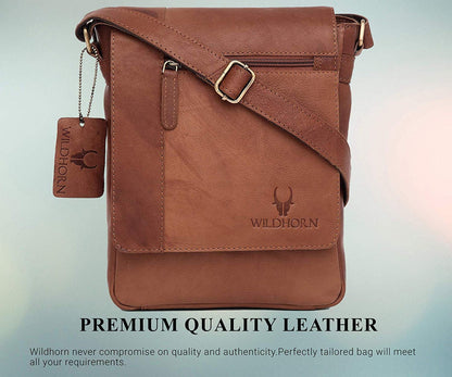 Leather Messenger Bag