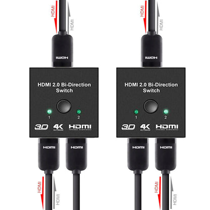 HDTV Switch 2-Port 4K Bi-Directional