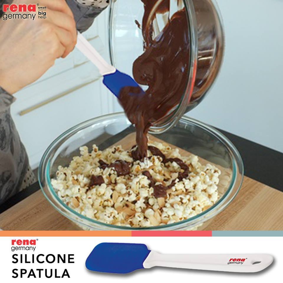 Silicone Flat, Cupped, Brush Spatula