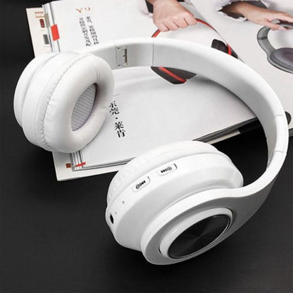 Bluetooth V5.0 Headphones Foldable With LED Lights