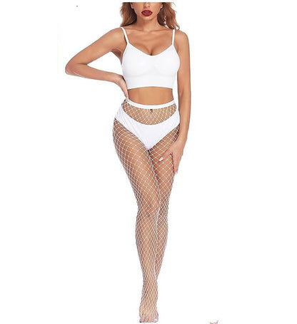 Glowing Fishnet Tights