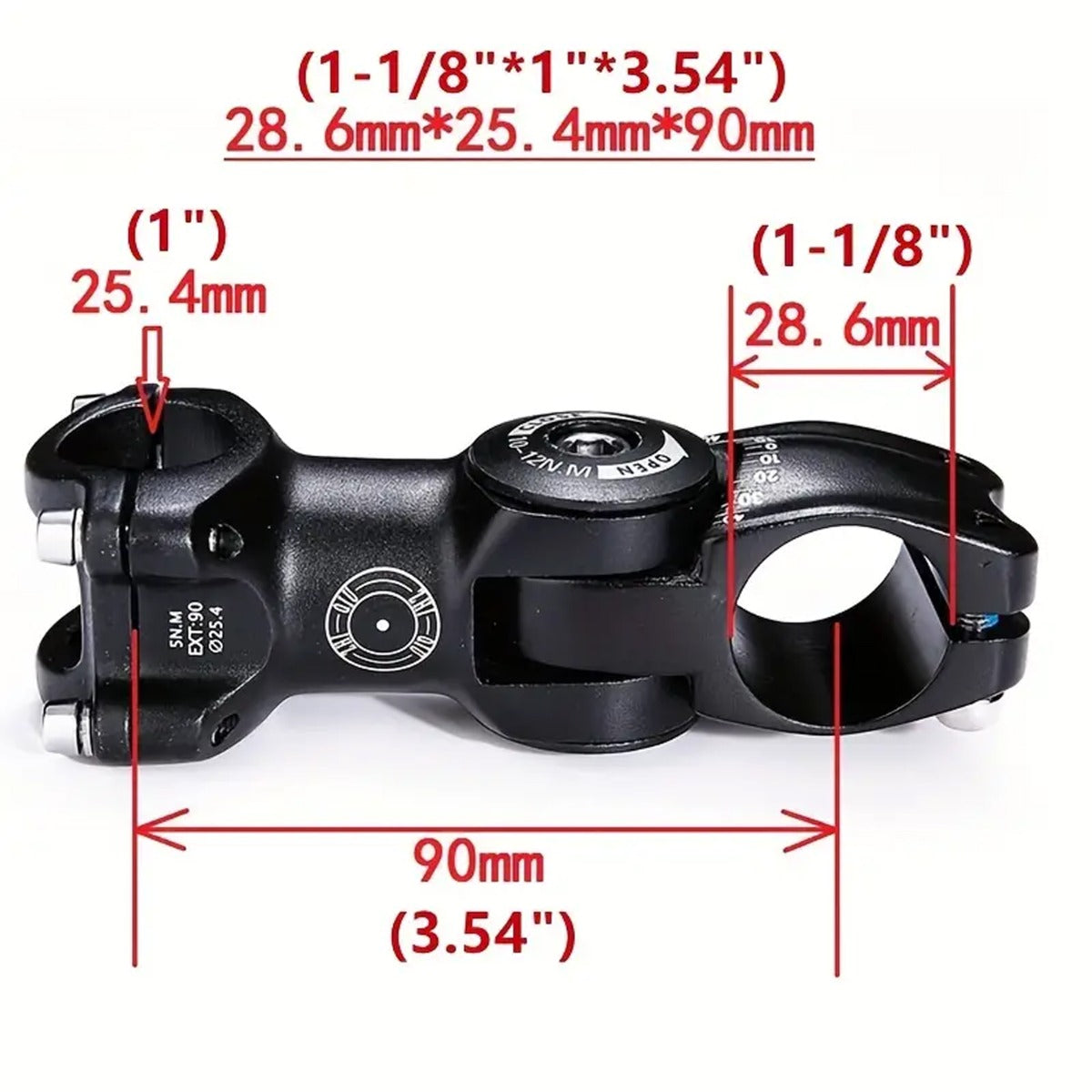 Adjustable Stem Extenders For Bike