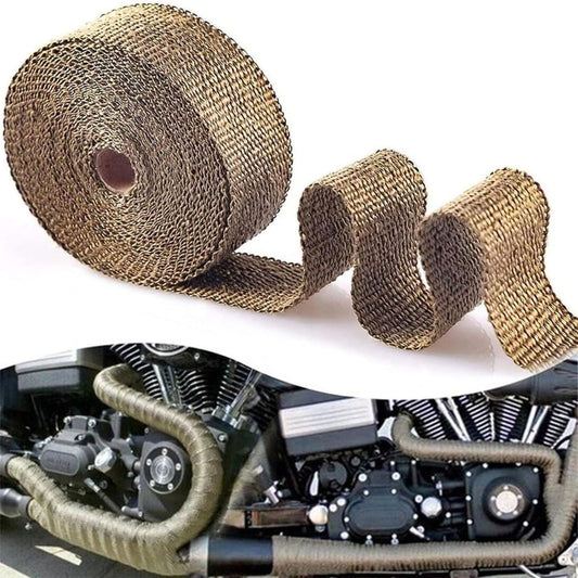 Titanium Exhaust Heat Wrap Roll