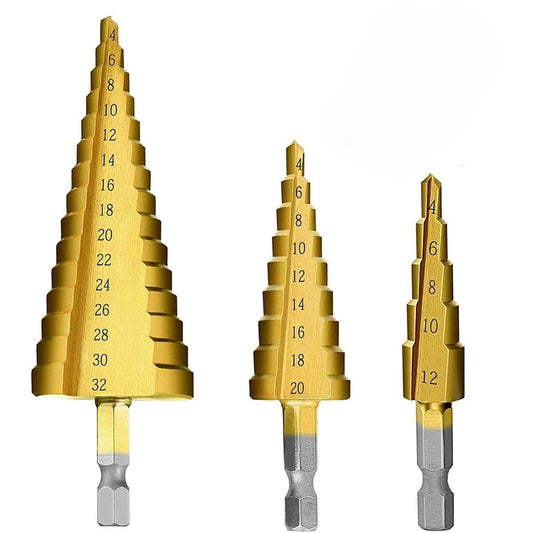 Straight Step Drill Bit-Straight Drill Set