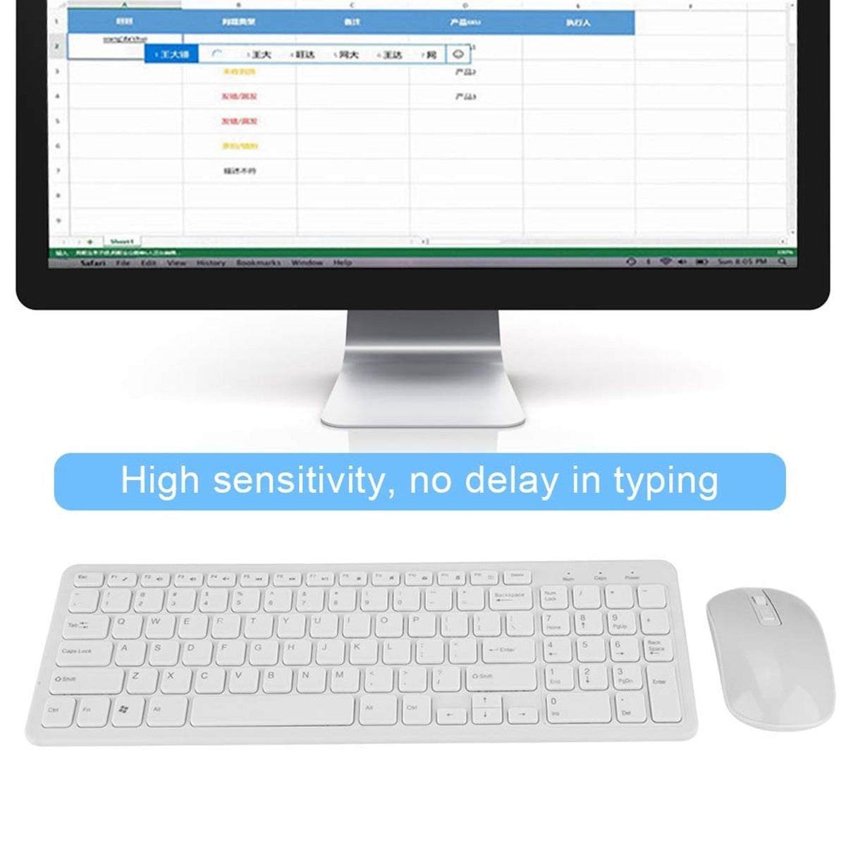 Wireless Keyboard and Mouse 2.4GHz