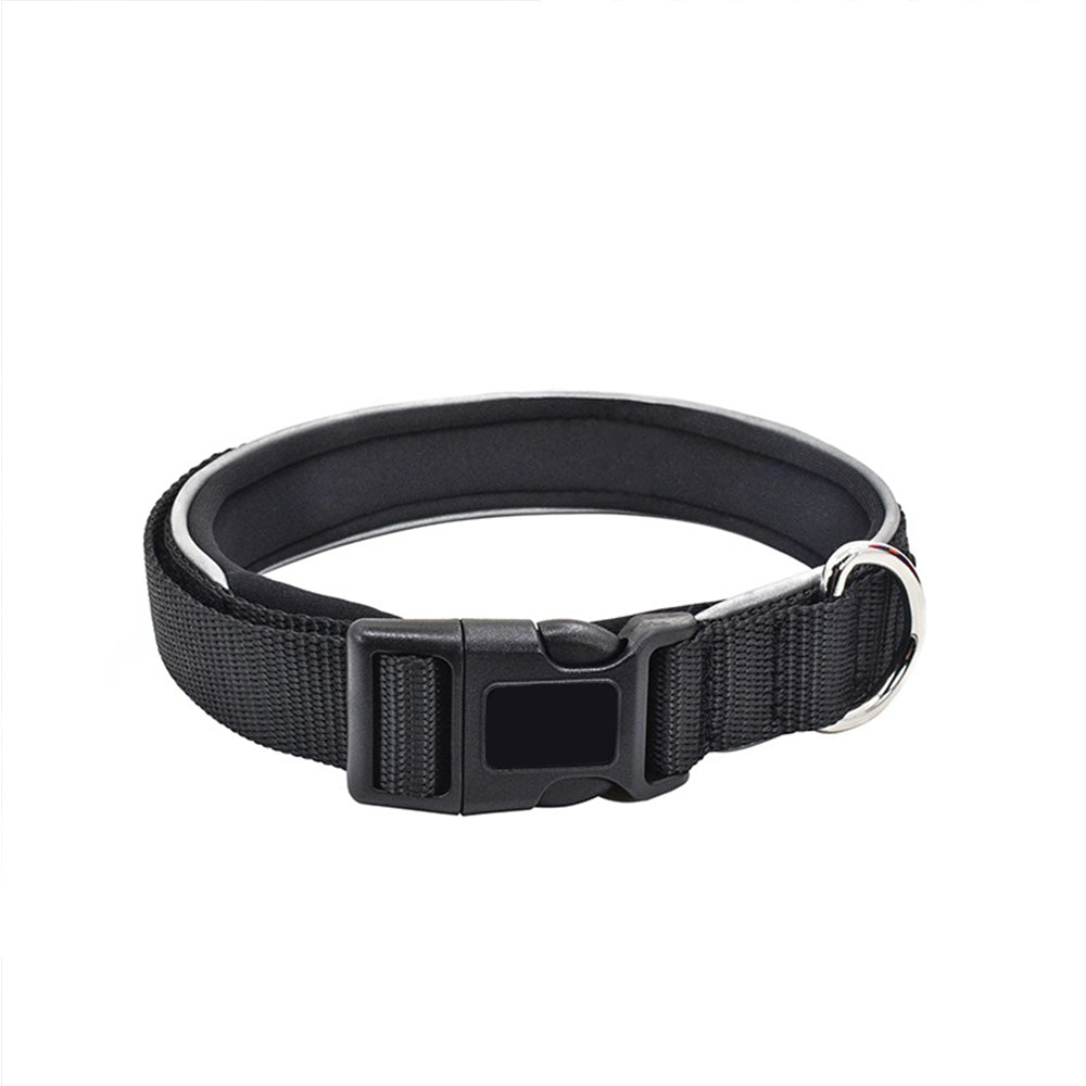 Pet Collar -Black-Large