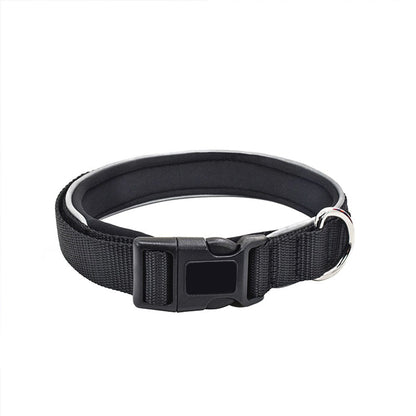 Pet Collar -Black-Large