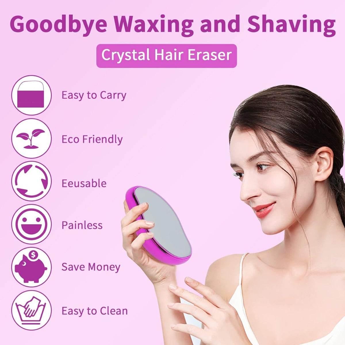 Painless Physical Hair Removal Epilators