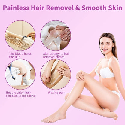 Painless Physical Hair Removal Epilators