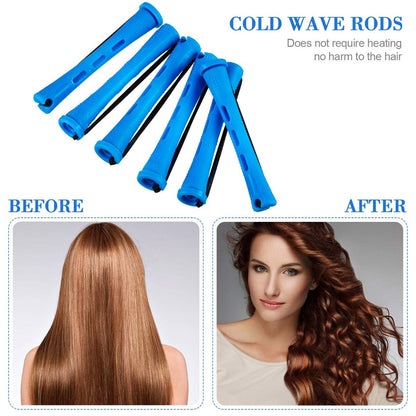 60pcs/OPP Cold Wave Rod Hair