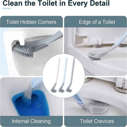 Flexible Silicone Toilet Brush