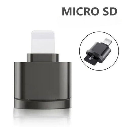 Aluminium SD Memory Card Reader, OTG USB