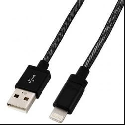Fishing net braid charging cable for Smartphone
