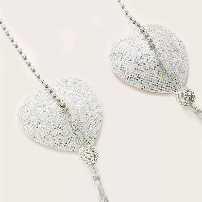 1Pc Body Chain with Nipple Covers