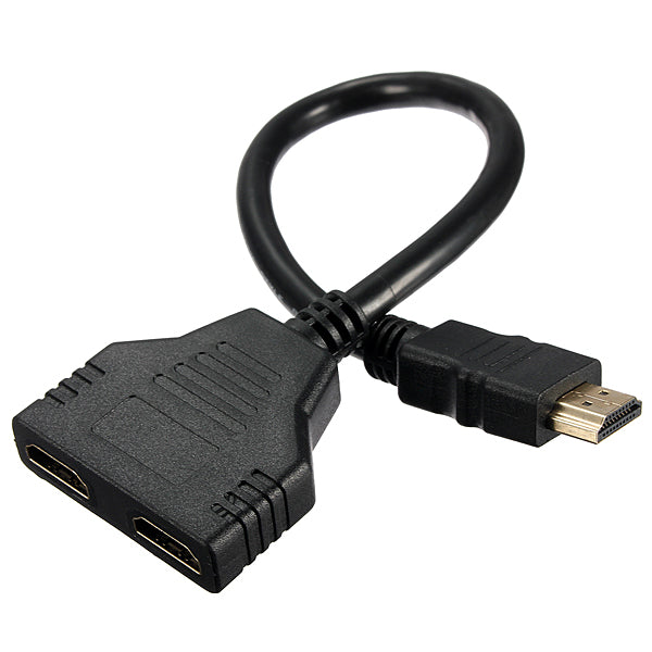 HDTV Splitter Cable 1.4 Version, 1 Male to 2 Female