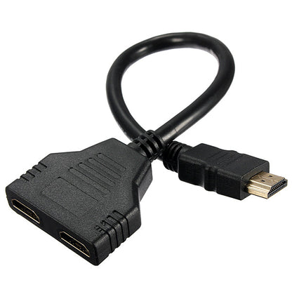 HDTV Splitter Cable 1.4 Version, 1 Male to 2 Female