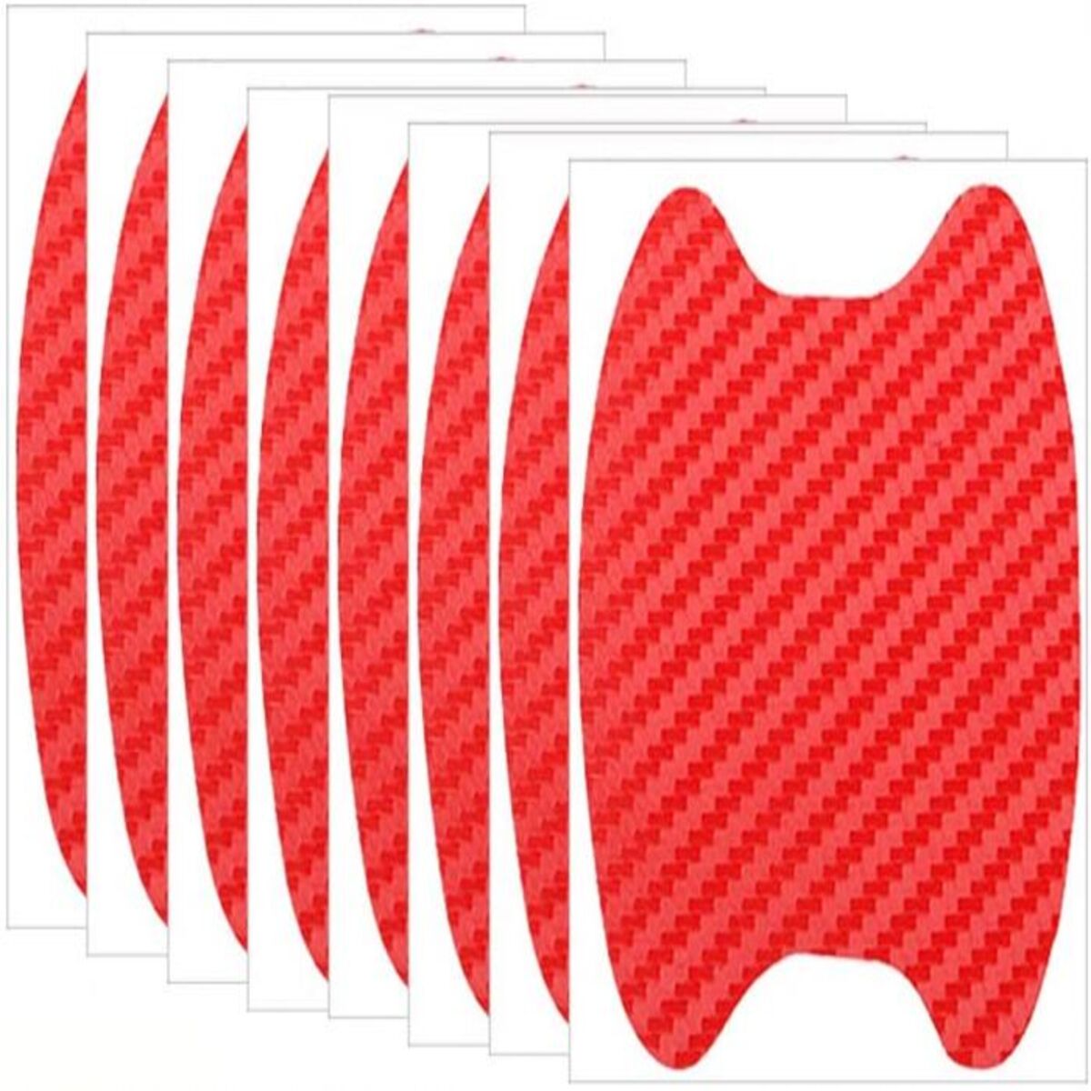 Scratchproof Car Door Handle Stickers-Red