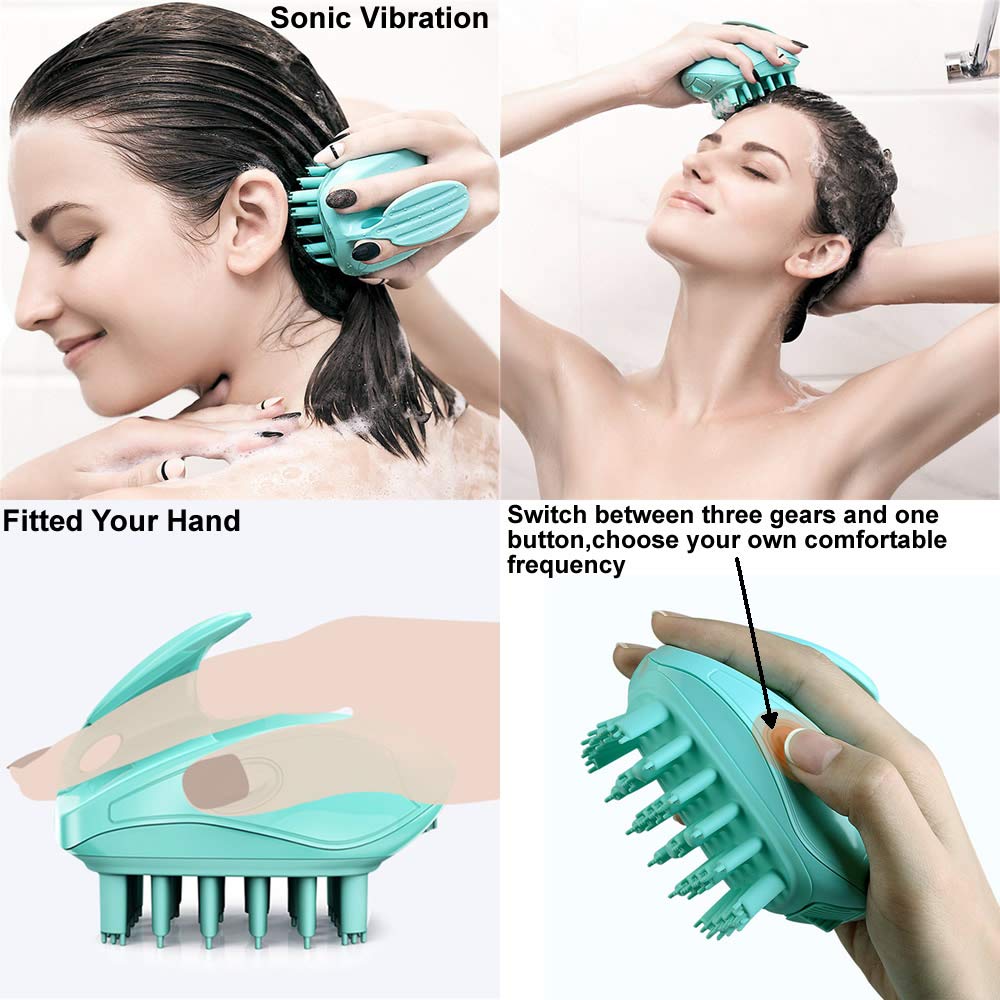 Sonic Vibration Massager Brush