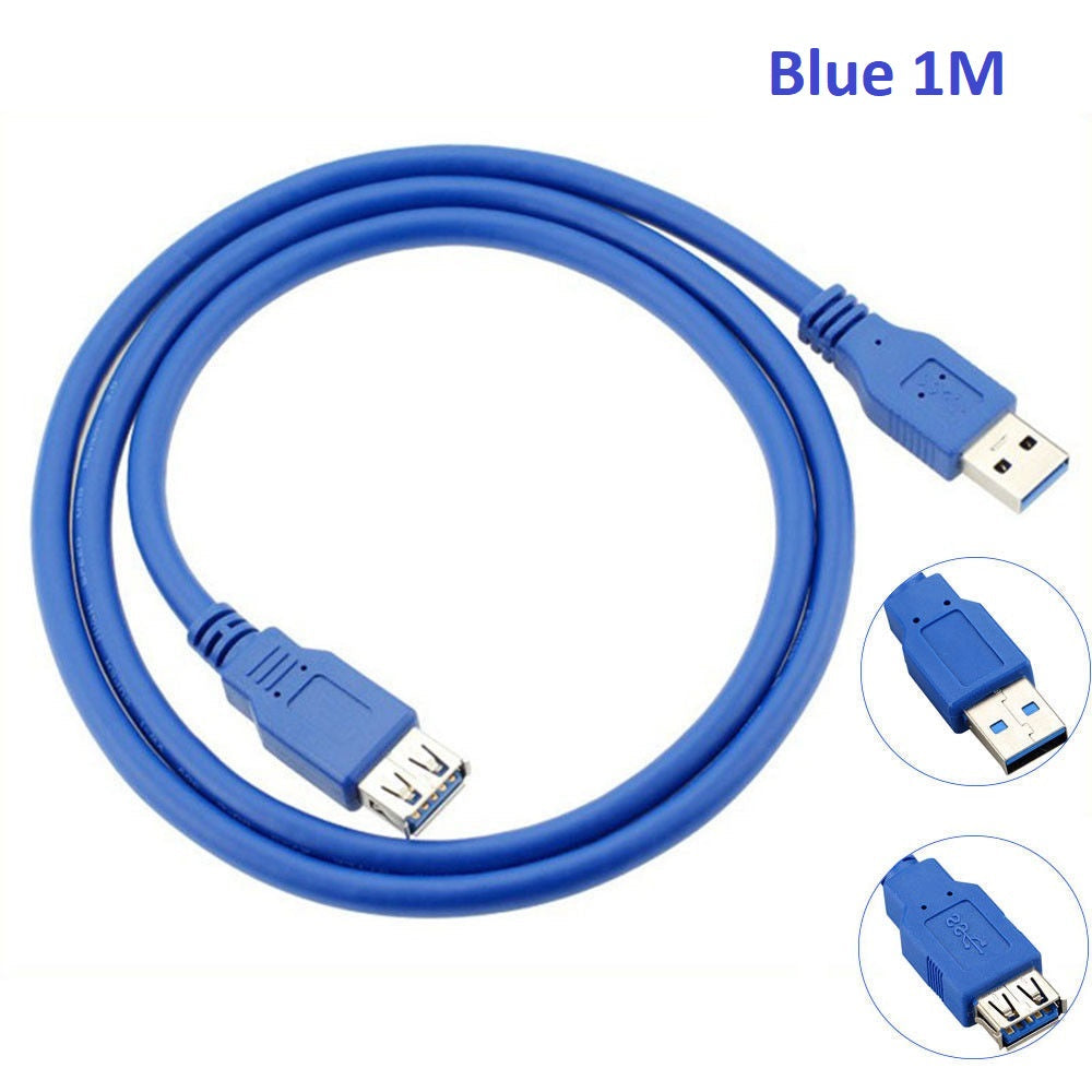USB 3.0 Male to Female Data Cable-1 M