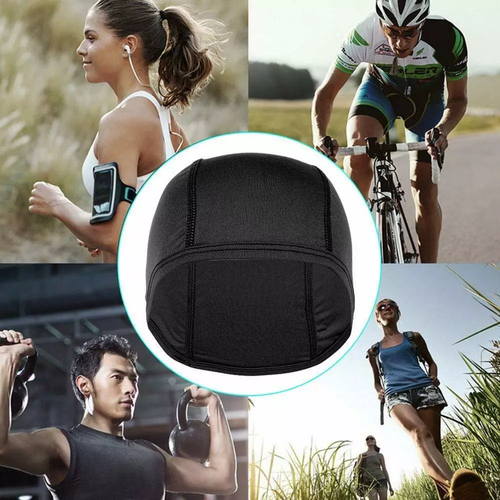 Cooling Skull Cap Helmet Liner Sweat Wicking
