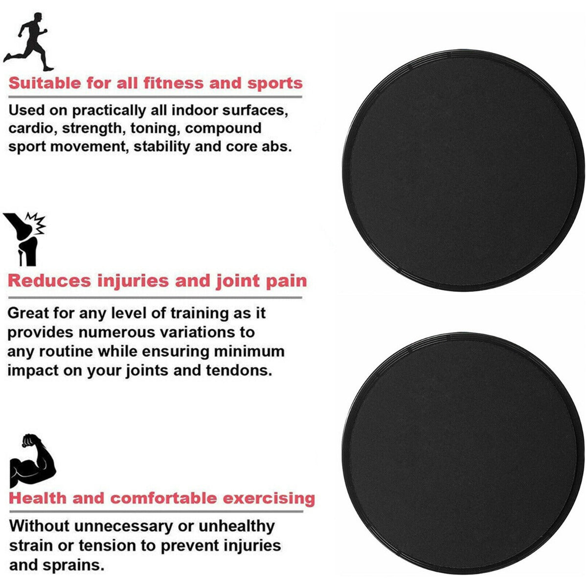 Workout Gear Slider Discs