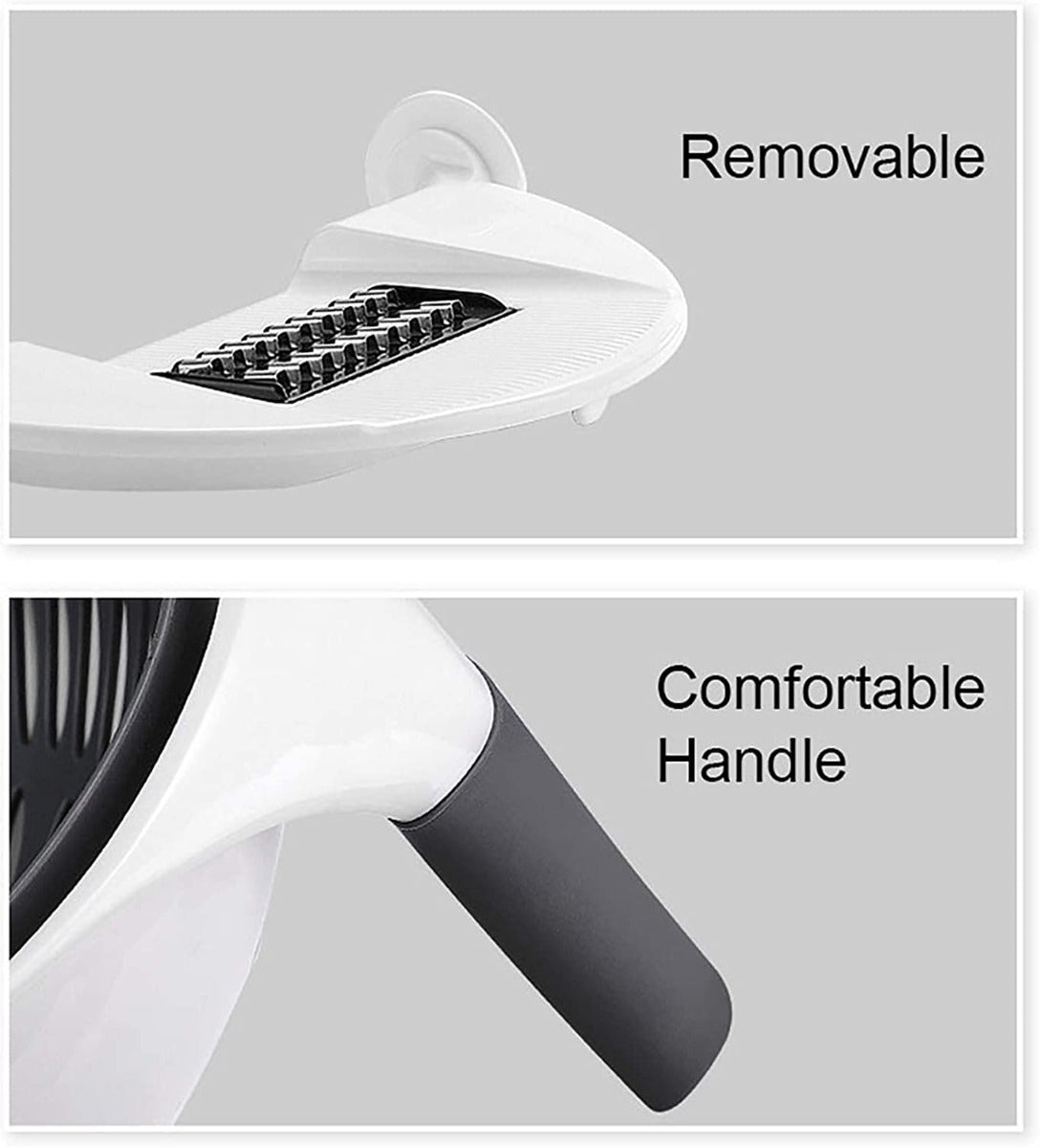 9 in 1 Vegetable Cutter with Drain Basket