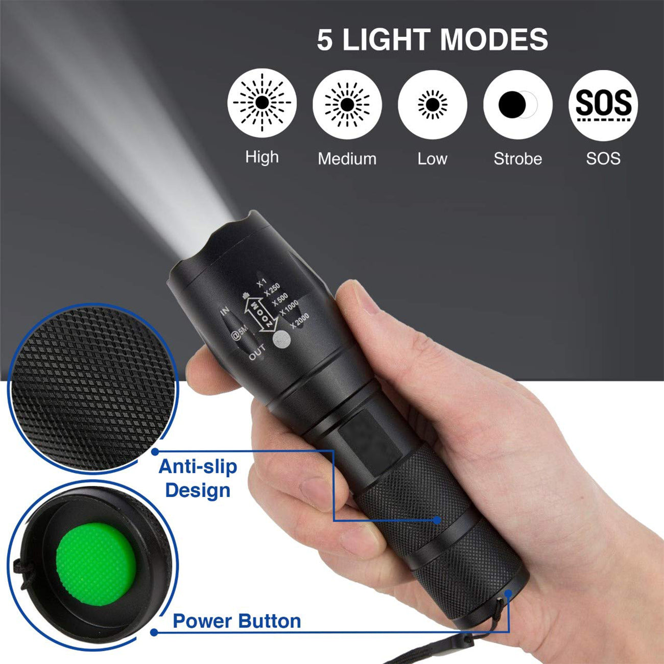LED Torch Flash Light
