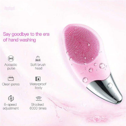 Waterproof Facial Cleansing Brush